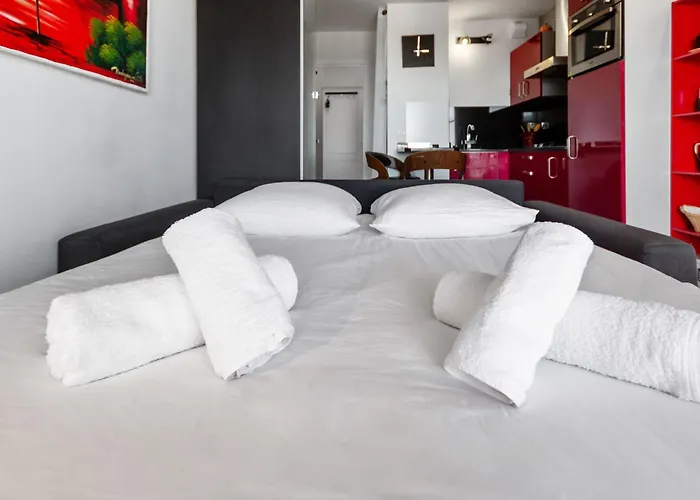 아파트 La Coquette - Sea View - Parking - Ac - Pool
