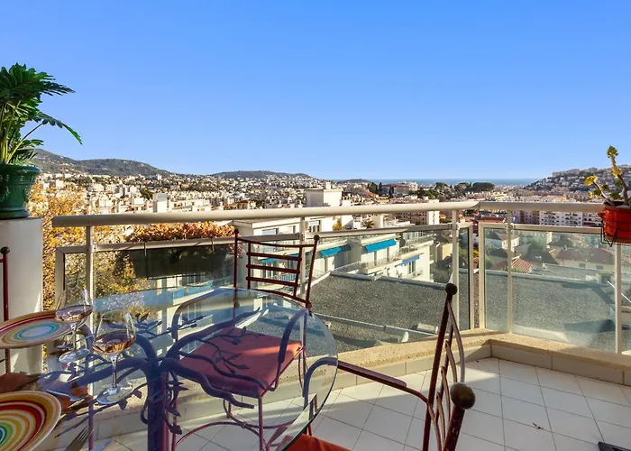 La Coquette - Sea View - Parking - Ac - Pool * نيس